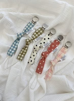 Patterned Knotted Dummy clip