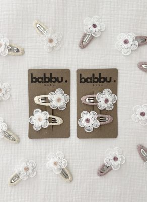 Flower Hair clips